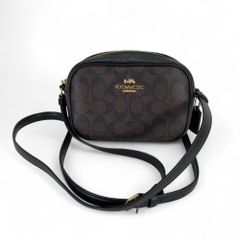 COACH コーチ ショルダーバッグ ミニジェイミー カメラ バッグ レディース シグネチャー C9926