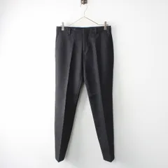 メンズ 美品 CALVIN KLEIN カルバンクライン シャドーチェック柄 ウール混 パンツ 29/ブラック ボトムス ▽【2400030029657】のサムネイル
