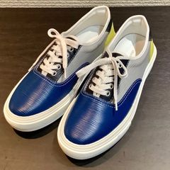 ★お盆期間限定価格★  ルイヴィトン LOUISVUITTON エピ トロカデロ スニーカー シューズ スリッポン 青 グレー イエロー [5.5] 約24.5cm前後 N715/T68/T3