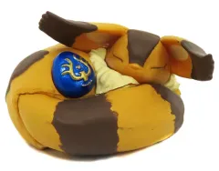 【中古】トレーディングフィギュア 【シークレット】キツネリス(おひるね/飛行石) 「天空の城ラピュタ ポーズがいっぱいコレクション キツネリス」