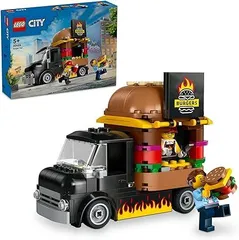 【在庫処分】レゴ(LEGO) シティ バーガートラック おもちゃ 玩具 誕生日 プレゼント ブロック 知育 男の子 女の子 子供 5歳 6歳 7歳 8歳 乗り物 車 ミニカー 60404