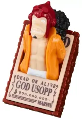 【中古】食玩 トレーディングフィギュア 7.ウソップ 「チョコサプ ワンピース」