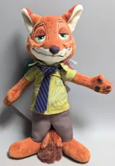 ディズニーストア プラッシュキーチェーン ZOOTOPIA COMIC STYLE ニック・ワイルド