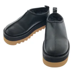 STELLA McCARTNEY / ステラマッカートニー | スニークエリス ストライプ プラットフォーム スリッパ | 37 | ブラック | レディース