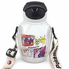 ポケットモンスター  ワンプッシュ ストロー ボトル 530ml クリアボトル
