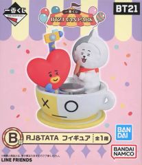 [중고] 피규어 RJ & TATA 피규어 [이치 반 쿠지 BT21 VAN PARK] B상