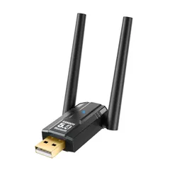 GAROGYI Bluetooth 5.4 USB アダプター デュアルアンテナ 長距離 低遅延 無線 省電力 apt-X EDR/LE対応 Windows 11/10/8.1/8/7対応 Ver5.4 Class1 Pro Max PC用 Bluetooth