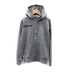 シップス SHIPS × アスレタ ATHLETA ジャケット パーカー ミドル丈 スウェット ジップアップ M グレー /SY37