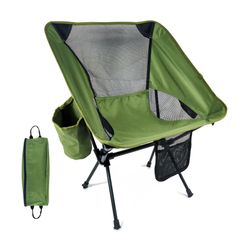 アウトドアチェア キャンプ椅子 超軽量 0.9KG 折りたたみ コンパクト より安定 ハイキング お釣り 登山 ドリンクホルダー付 収納バッグ付き 耐荷重150kg