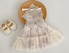 ワンピース キッズ ロンパース バーオール 蝶々の羽 サマードレス バタフライプリンセスロンパース チュニックワンピース ダブルガーゼワンピース 西洋スタイ ルガールプリンセスドレス キャミサンドレス 女の子 ベビー服 おしゃれ 可愛い 子供ドレス 結婚式