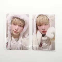 &TEAM ハルア 雪明かり ふわふわアニマル weverse ユニバ トレカ フォト カード HARUA エンティーム ユニバーサルミュージック