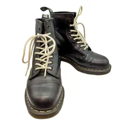 ドクターマーチン Dr.Martens 1460 ホワイトステッチ 8 ホール ブーツ メンズ US：7 