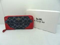 COACH 長財布 デニム　F53769 楽天市場】コーチ 長財布 COACH ラウンドファスナー