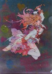 中古】クリアファイル シェリル/ランカ メタリックA4クリアファイル 