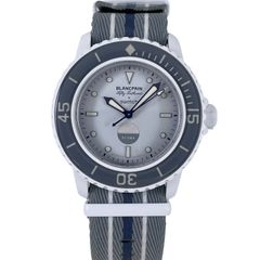 【Swatch】スウォッチ フィフティファゾムス SO35S100 腕時計 メンズ ブランパン コラボ BLANCPAIN バイオセラミック 自動巻き オーシャン