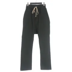 リックオウエンス Rick Owens 25SS DRWASTRING LONG ドローストリング ロングサルエルパンツ 44 ブラック 黒 RU01E5380-TE 国内正規のサムネイル