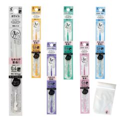 新品 ハイテックCコレト 替え芯 0.4 パステル 6色セット パイロット 替芯 レフィル ギフローオリジナル保存袋付き