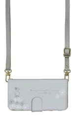 OPPO Reno9 A ケース 手帳型 オッポリノ 9A スマホケース スマホショルダー レザー ストラップ プリンセス 姫系 お姫様 おしゃれ かわいい 調節可能 130cm  カラー06