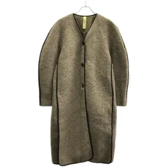 定価63,800円 nagonstans エッグアームコートモスグリーン38