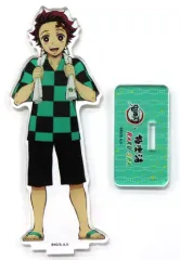 【中古】アクリルスタンド・アクリルパネル 竈門炭治郎 等身アクリルスタンド 「鬼滅の刃×極楽湯・RAKU SPA 帰ってきた!炭治郎たちの極楽な休日」