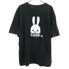 CUNE キューン バックプリント 半袖 Tシャツ L 黒 メンズ 古着のサムネイル