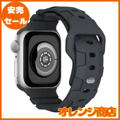 コンパチブル Apple watch バンド 49mm 45mm 44mm 42mm 交換用 シリコンバンド アップルウォッチベルト スポーツバンド 長さ調整可能 シリコン製 柔らかい 通気 防汗 iWatch Series Ultra/8/7/se/6/5/