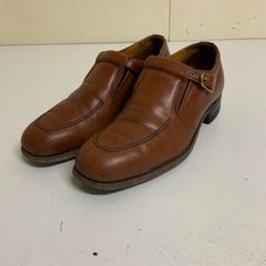 70s70年代ヴィンテージモンクストラップワークシューズボストニアン　81/2 26.5cm f250328010