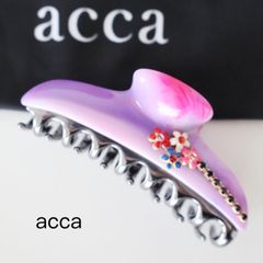 acca マーブルピンク ヘアクリップ 2個セット - メルカリ