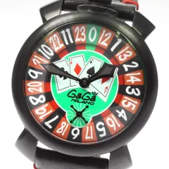 くつろぎカフェタイム 207 ガガミラノ時計 メンズ腕時計 ラスベガス 
