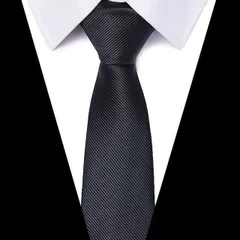 ネクタイ　結婚式　発表会　七五三　礼服ネクタイ　ビジネス　パーティー　イベント　ダンスパーティー　成人式　卒業式　卒園式　入学式　入社式　父の日　無地　ストライプ柄　ブラック色　黒色　メンズネクタイ　ワイシャツ スーツ 格安 小物