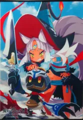 【中古】タペストリー チェルカ＆百騎兵 描き下ろしB2タペストリー 「PS4ソフト 魔女と百騎兵2」 WonderGOO購入特典