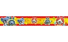 【中古】アクセサリー(非金属)(キャラクター) ジバニャン＆USAピョン＆コアラニャン 「映画 妖怪ウォッチ 空飛ぶクジラとダブル世界の大冒険だニャン! シリコンキャラブレス」