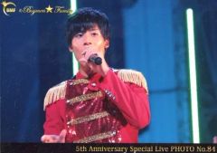 [중고] 원시 사진(남성) No.84:BOYS AND MEN/요시하라 마사토/가로형 라이브 포토/[5th Anniversary Special Live]보이멘☆패밀리 한정 랜덤 생 사진