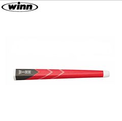 ウィン（winn）ホワイトラインパターグリップ グレー／レッド　オーバサイズ パター用 WINN-78WL GY/RD
