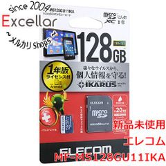 [bn:10] ELECOM　microSDXCメモリーカード　MF-MS128GU11IKA　128GB