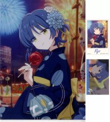 [중고] 상품 세트 야마다 료우(신작) A4 클리어 파일&스티커 세트