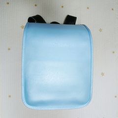 ランドセルカバー メタリックスカイブルー 水色 レザー 合皮