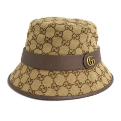 すずき　GUCCI グッチ　GGキャンバス フェドラハット　バケハ グッチ 小物GGキャンバス フェドラハット | GUCCI公式