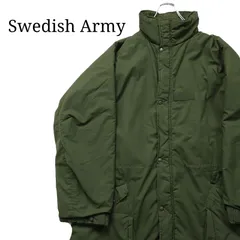 【Deadstock】スウェーデン軍 M90コート 後期型 フード収納 軍物