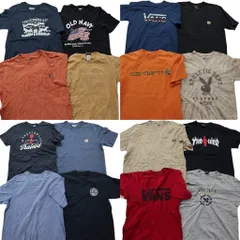 古着卸 まとめ売り ブランドMIX 半袖Tシャツ 16枚セット (メンズ M ) プレイボーイ ディッキーズ リーバイス 中古 古着 MZ1221