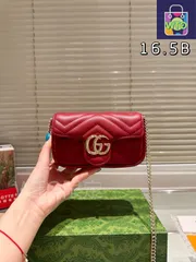 【今日特価】Gucci Marmont Mirror Pouch ～グッチ マーモント ミラー ポーチ～