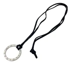 BVLGARI　ブルガリブルガリ　シルバー　ネックレス　キーリング　ペンダントトップ　aq10218