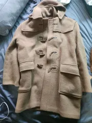 Burberryバーバリー キャメル ウール キッズダッフルコート 120cm 楽天市場】ダッフルコート バーバリー（キッズ・ベビー
