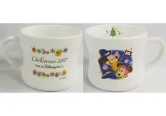 【中古】マグカップ・湯のみ(キャラクター) ミッキー＆ミニー スーベニアカップ 「ハーバーサイド・クリスマス2002」 東京ディズニーシー限定