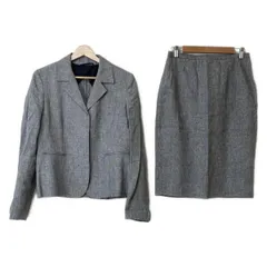 ✨美品✨マックスマーラ 白タグ ツイード スカートスーツ セットアップ L 黒 極美品 希少 マックスマーラ 44 白タグ スカートスーツセットアップ