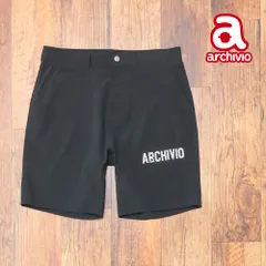 春夏/archivio/46サイズ/ハーフパンツ A267311 撥水 ストレッチ スポーティー ゴルフ ecodear アルチビオ 新品/黒/ブラック/kc323/のサムネイル