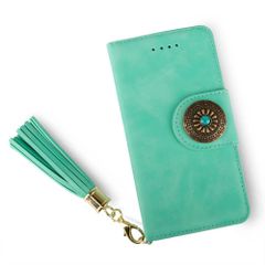 AQUOS sense2 ケース 手帳型 SH01L SHV43 SHM08 sense カバー スマホケース SH01K SHV40 SHM05 スマホカバー ミラー ストラップ 緑 スマホケース 送料無料