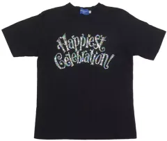 【中古】衣類 35周年ロゴデザインTシャツ ブラック Lサイズ 「東京ディズニーリゾート35周年 Happiest Celebration!」 東京ディズニーリゾート限定