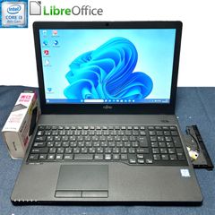 【中古ノートPC】Windows11対応／富士通 LIFEBOOK A359/BX／Core i3・8GBメモリ／SSD240GB