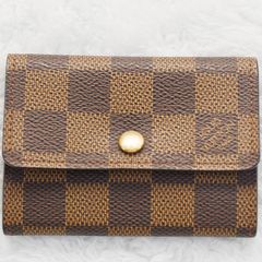 LOUIS VUITTON ダミエ ポルト モネ・プラ  N61930 コインケース 小銭入れ ユニセックス 茶色